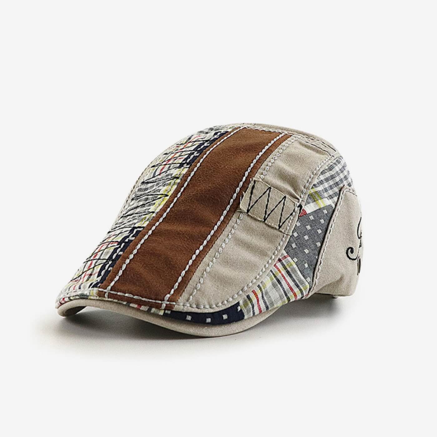 Patchwork Cotton Cap | Handcrafted Elegance