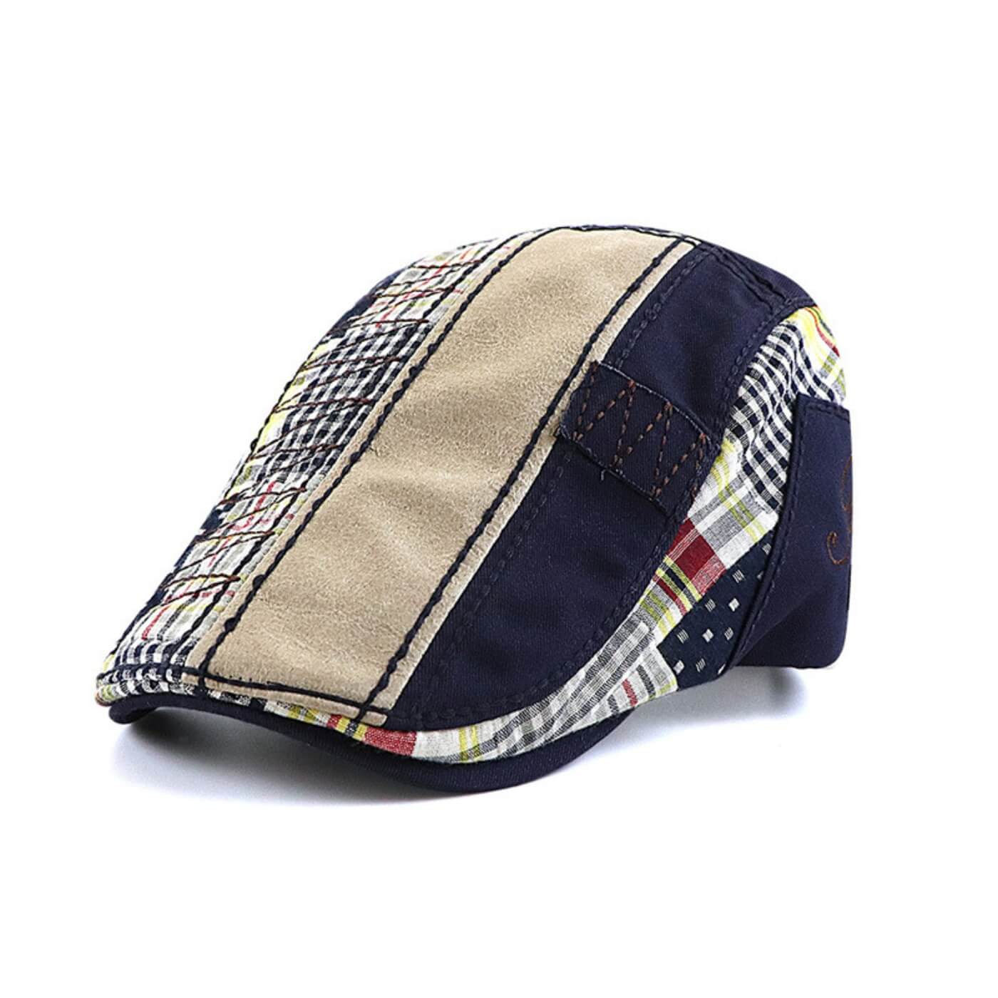 Patchwork Cotton Cap | Handcrafted Elegance
