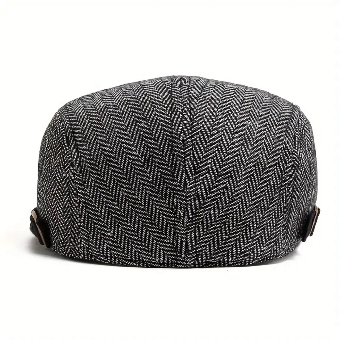 Herringbone Flat Cap | Lightweight Design