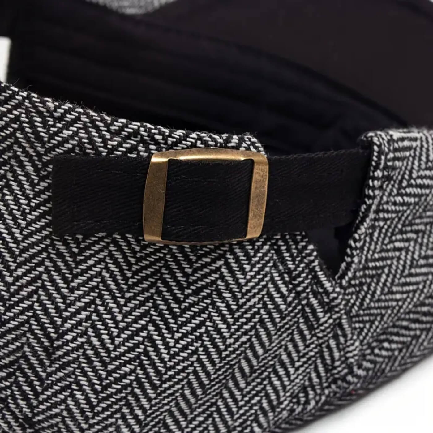 Herringbone Flat Cap | Lightweight Design