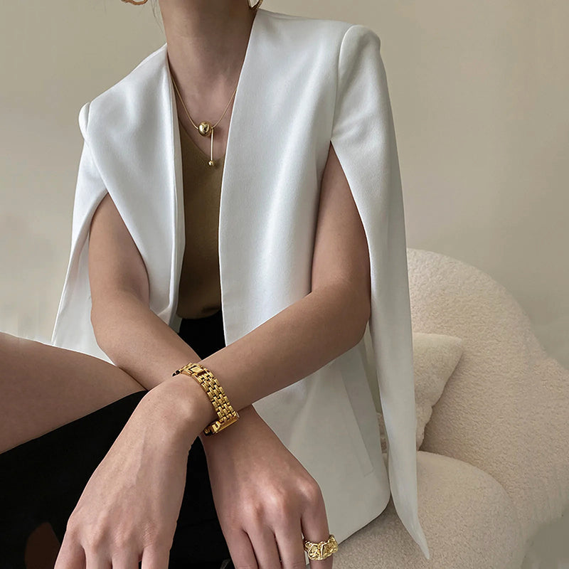 Elegant Cover Up Jacket - Lightweight Silky Wrap