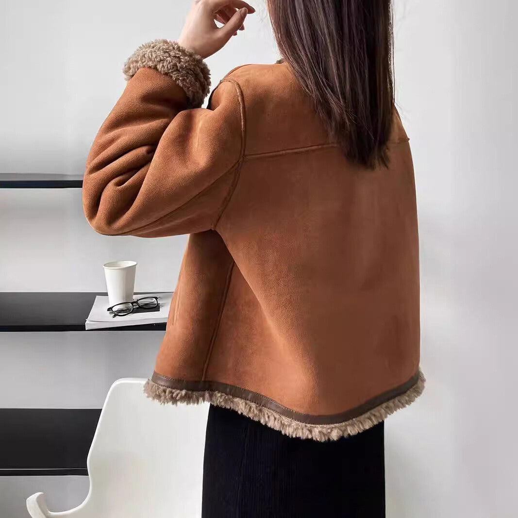 Sherpa Chic Coat - Luxury Warmth