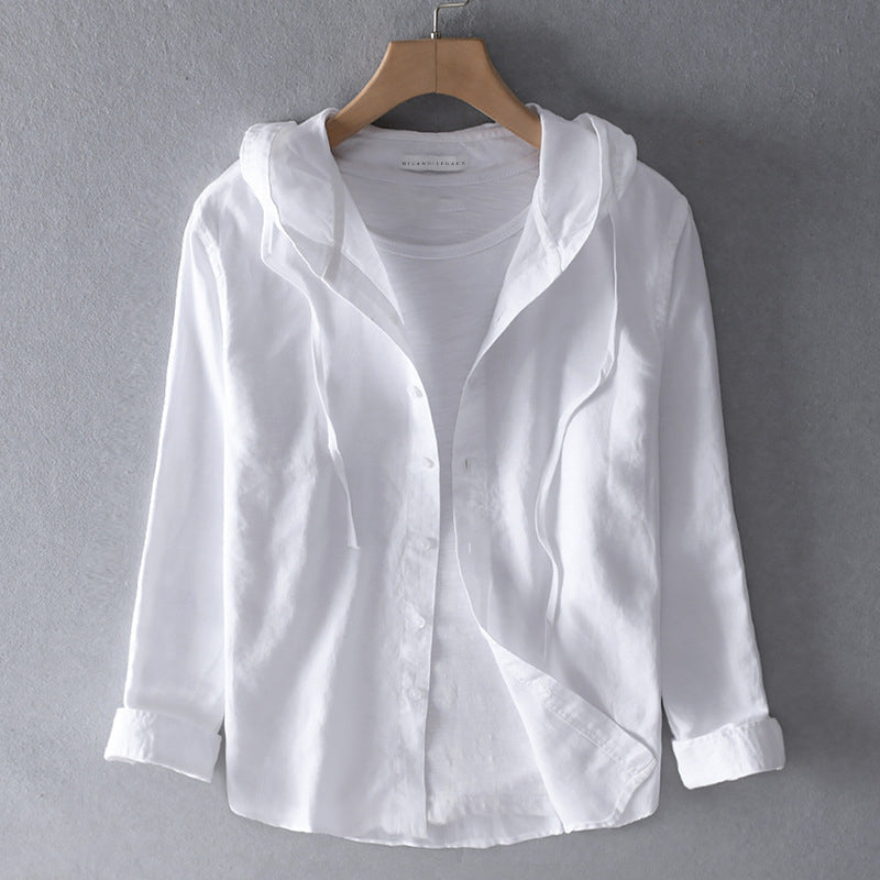 Linen Shirt - Breathable Cotton Blend