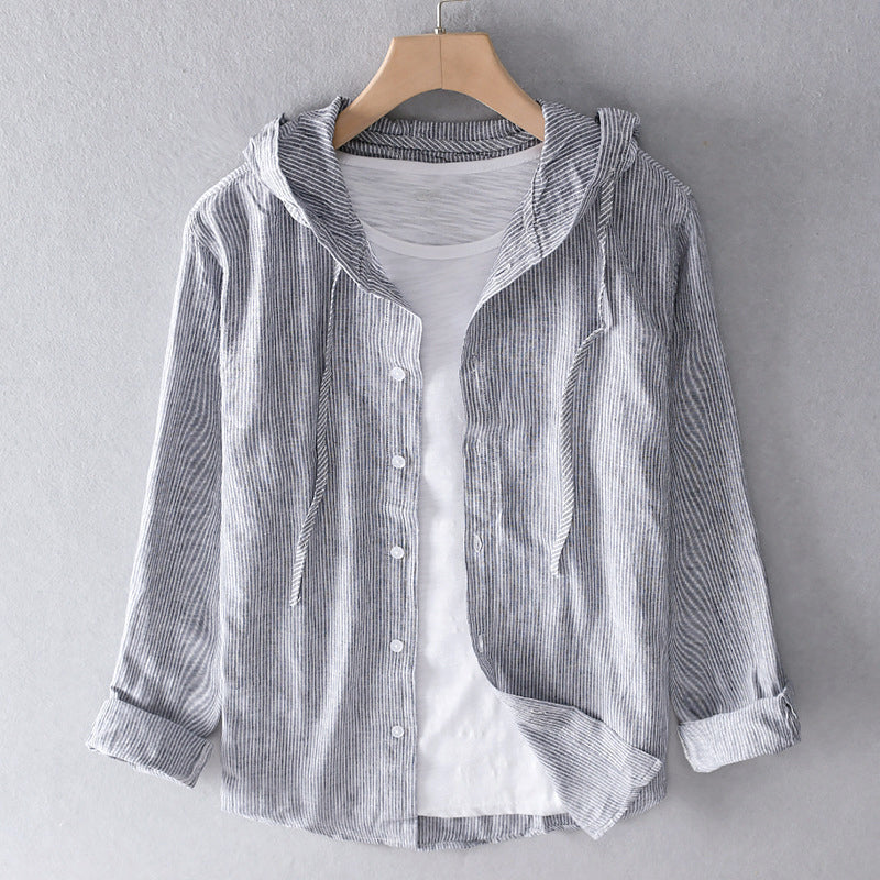 Linen Shirt - Breathable Cotton Blend