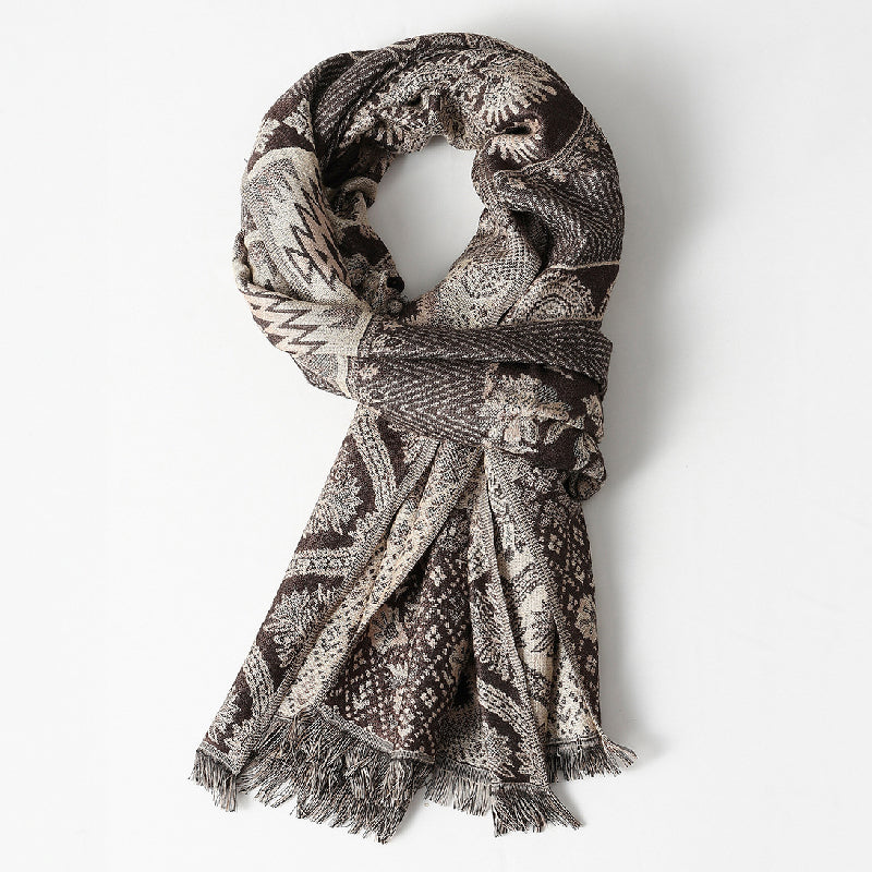 Jacquard Scarf – Premium Woven Wrap