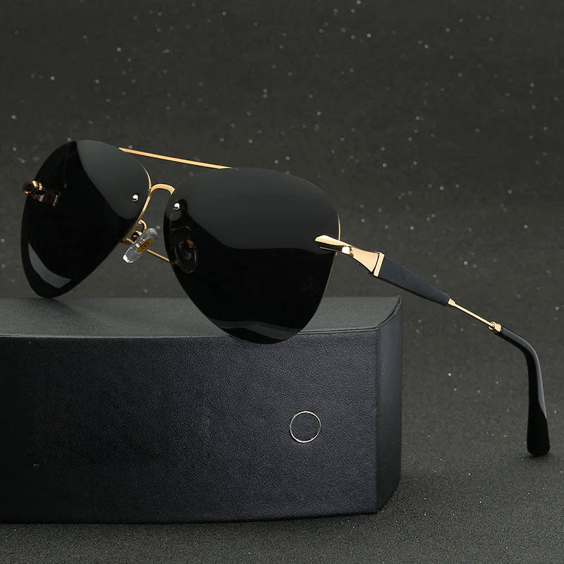 Aviator Sunglasses - Polarized Metal Frame