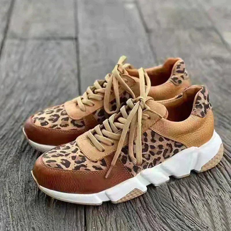 Comfortable Leopard Sneakers – Viretti Milano