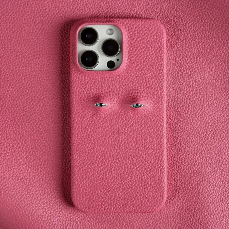 Leather iPhone Case – Premium Pebbled Grip