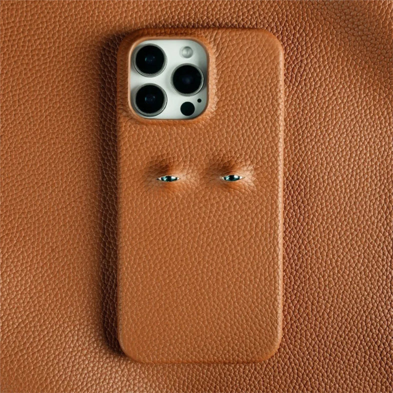 Leather iPhone Case – Premium Pebbled Grip