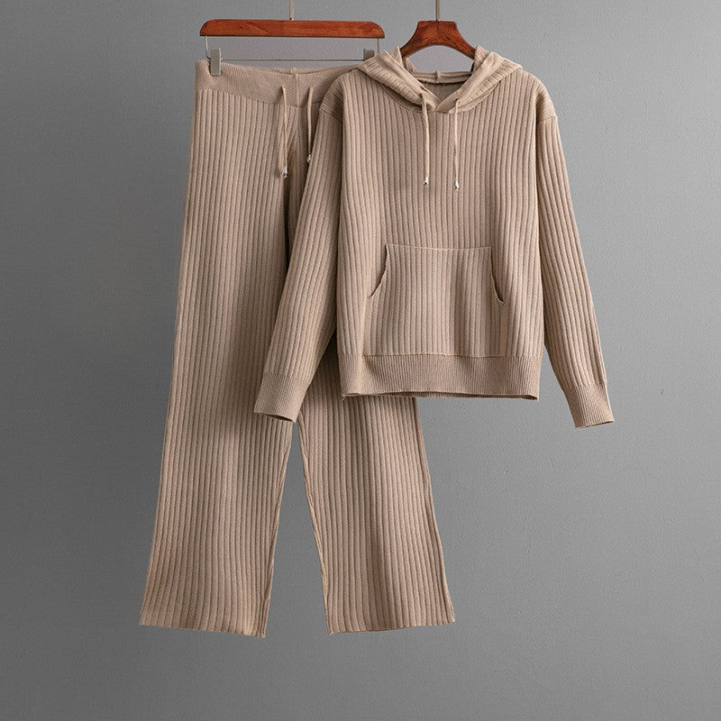 Cotton Lounge Set – Soft Ribbed