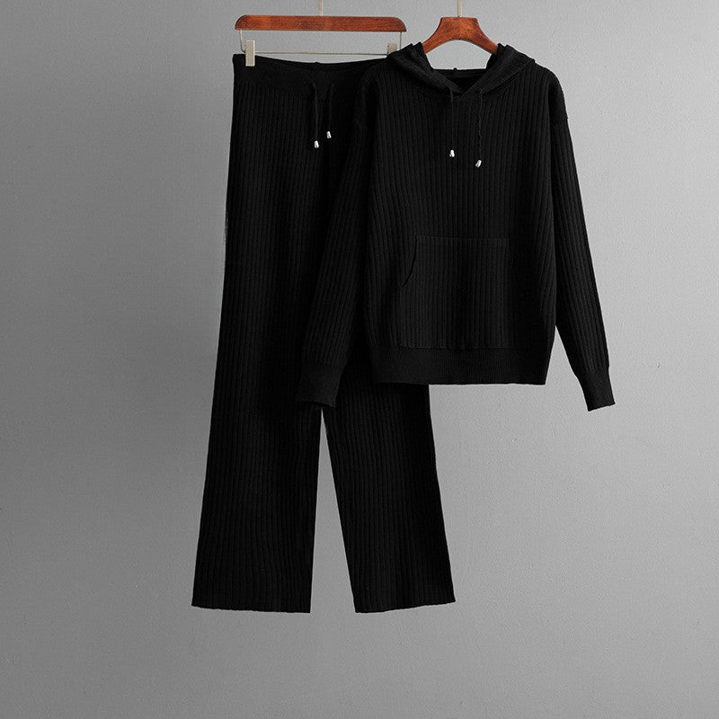 Cotton Lounge Set – Soft Ribbed