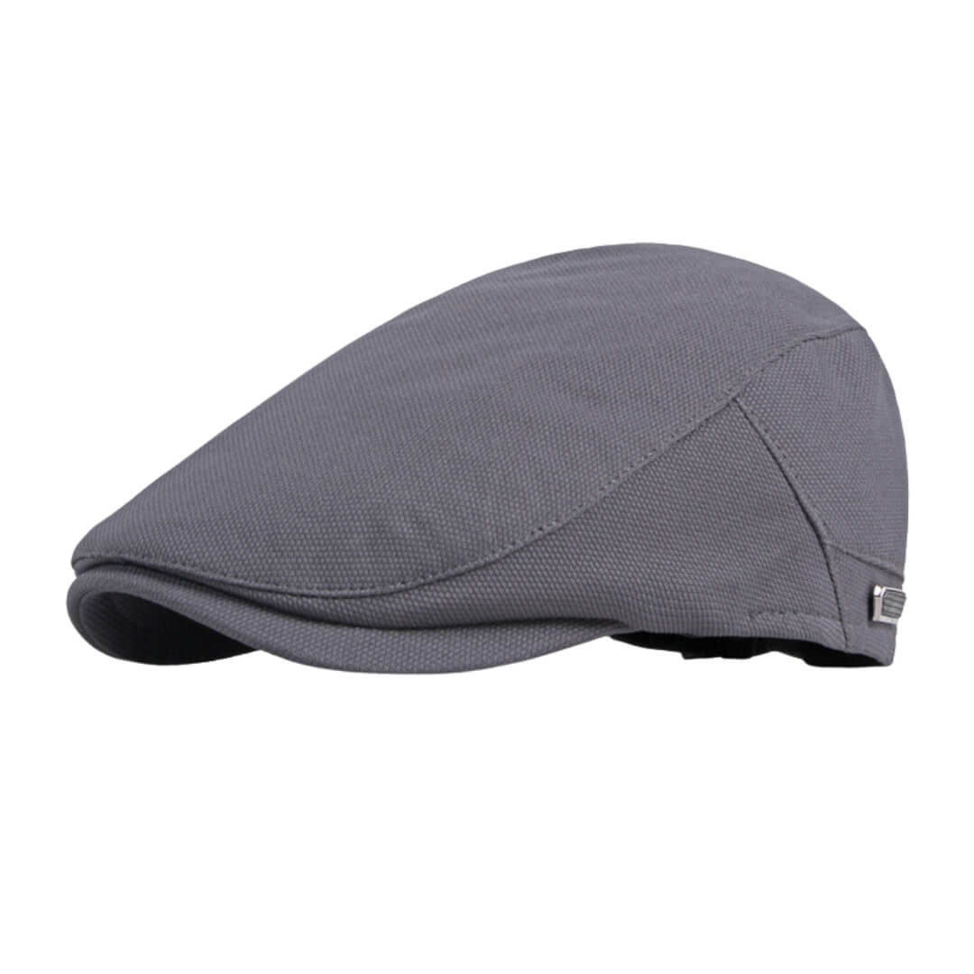 Structured Flat Cap | Breathable Lightweight Hat