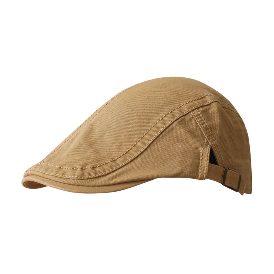 Cotton Flat Cap - Adjustable Classic