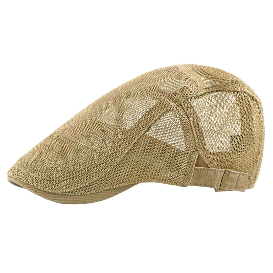 Mesh Flat Cap | Lightweight Sun Protection