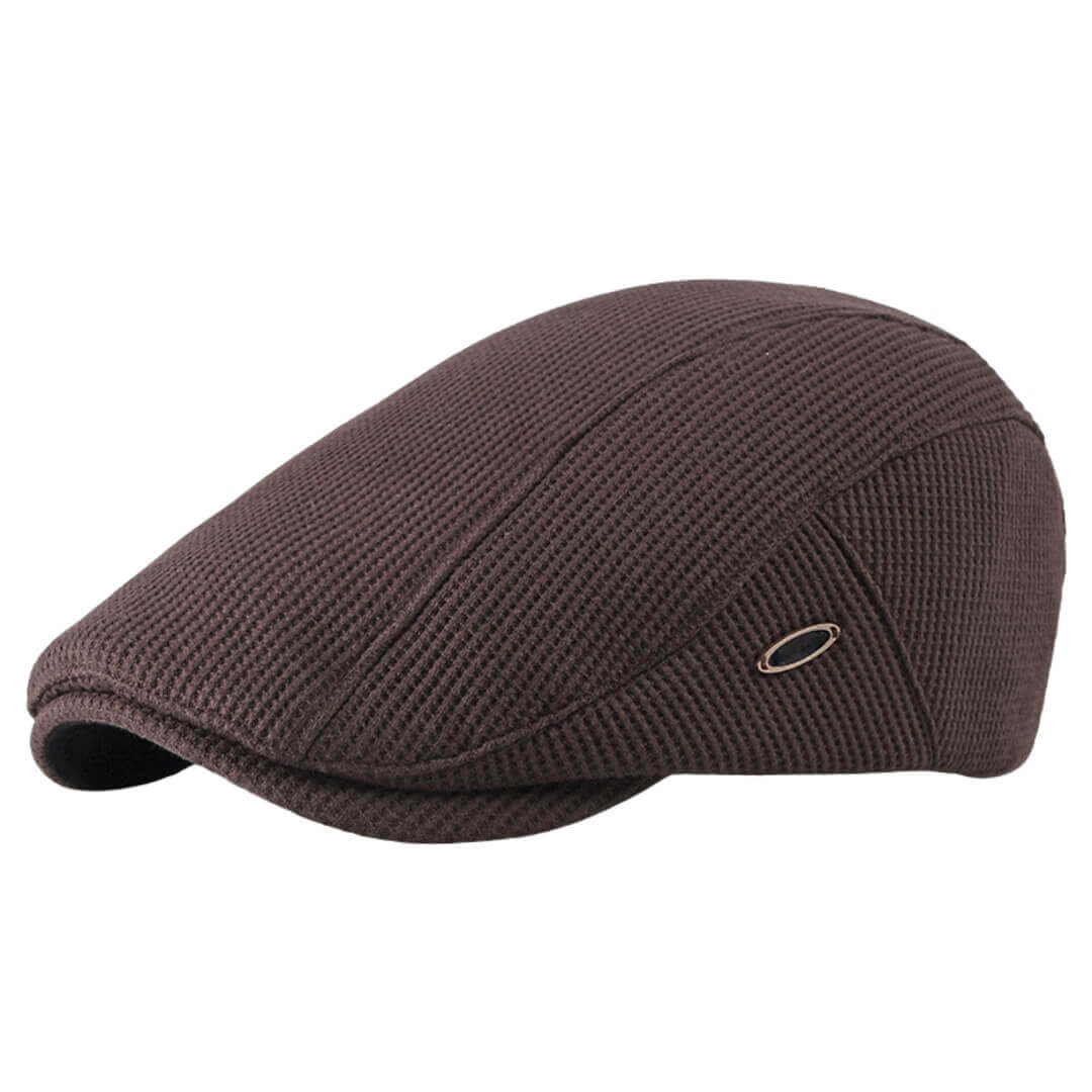 Modern Flat Cap – Lightweight Textured Hat