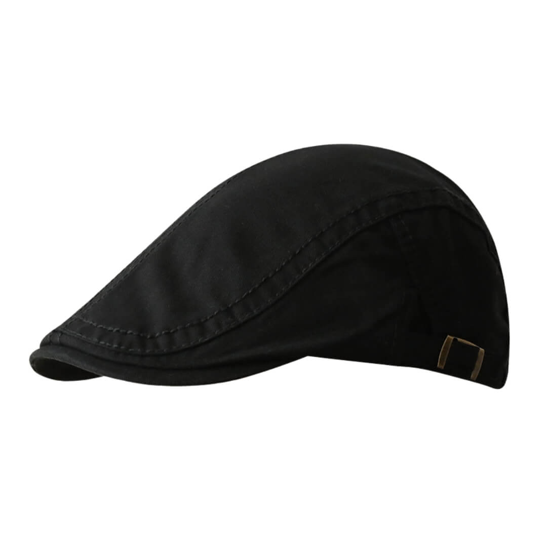 Cotton Flat Cap - Adjustable Classic