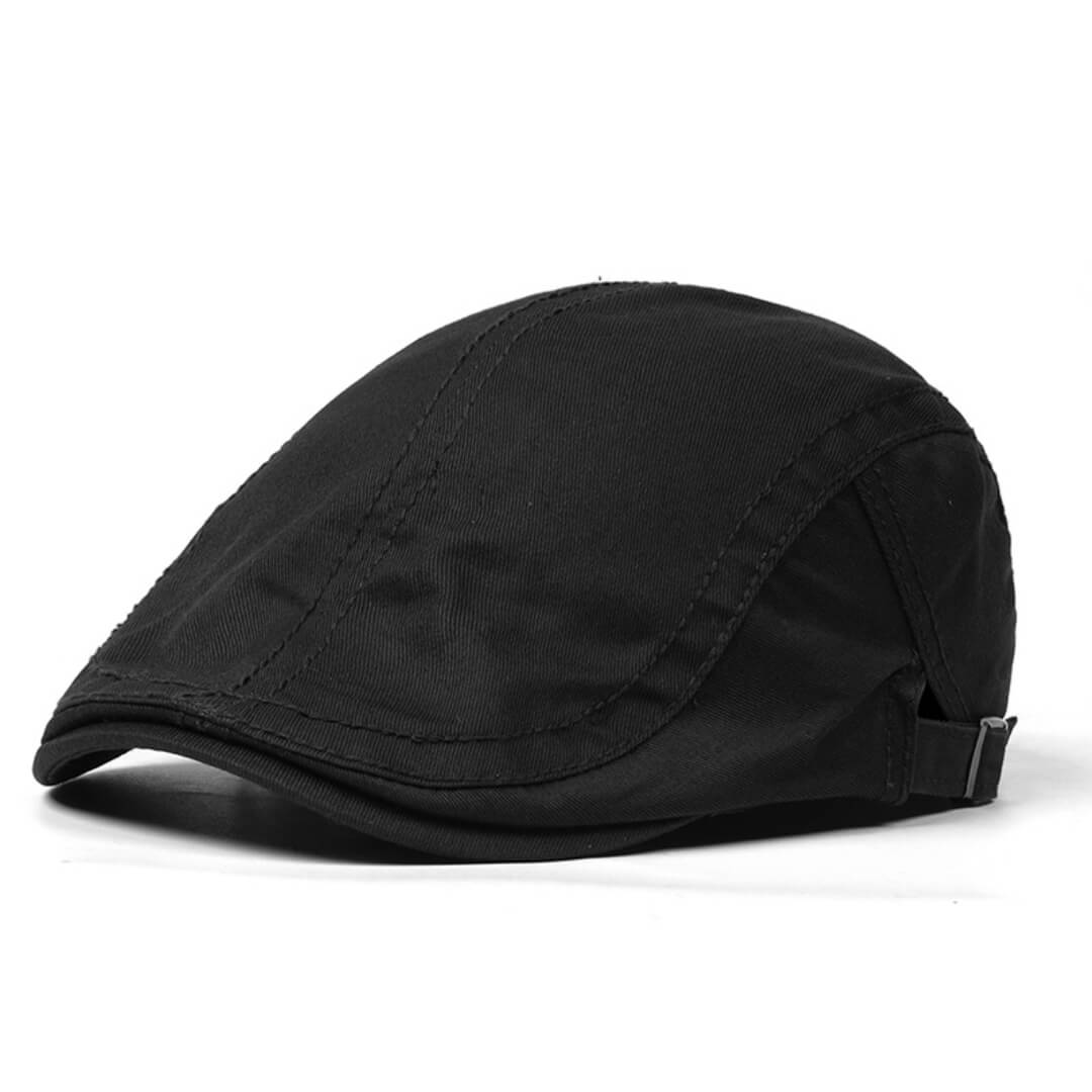 Cotton Flat Cap | Breathable Lightweight Hat