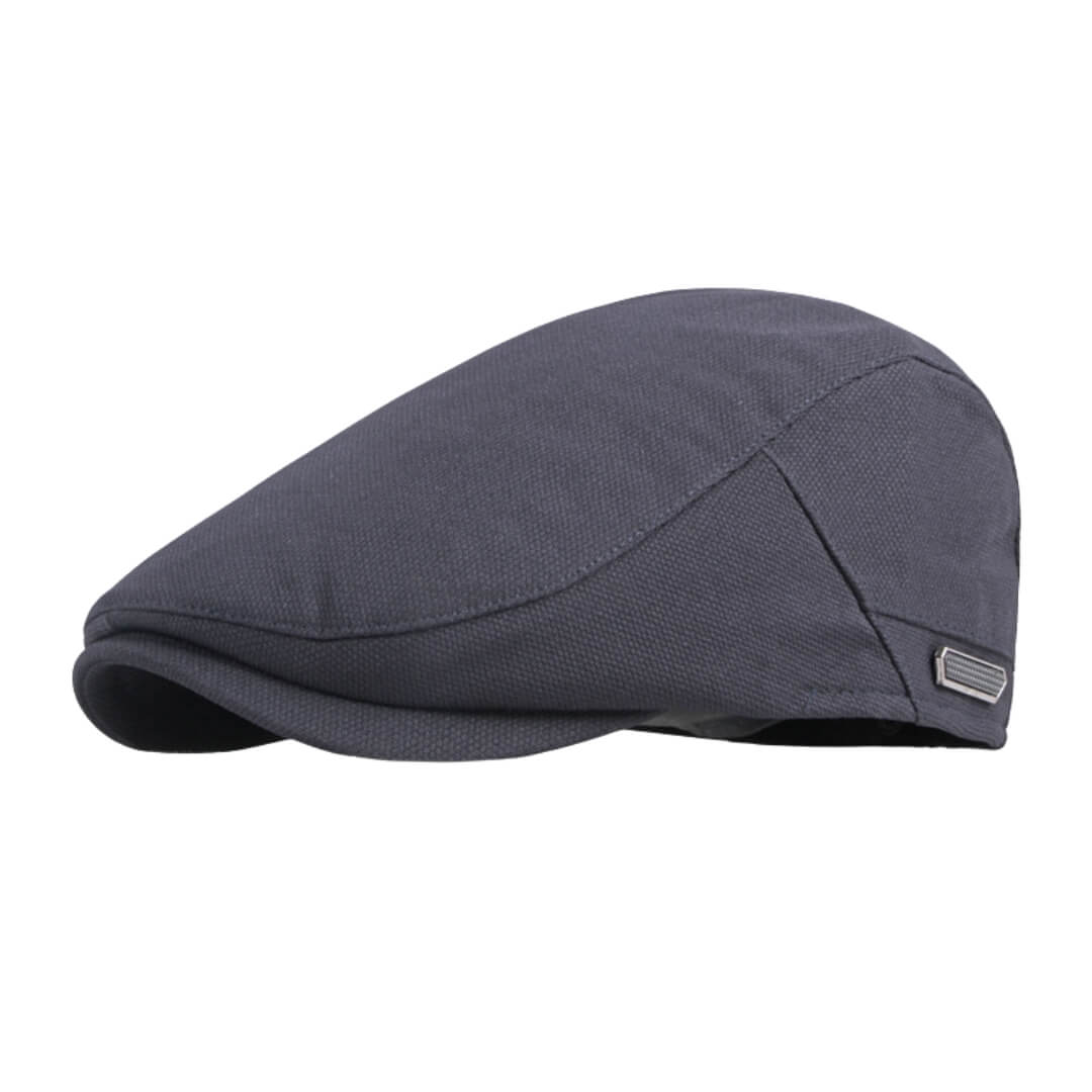 Structured Flat Cap | Breathable Lightweight Hat