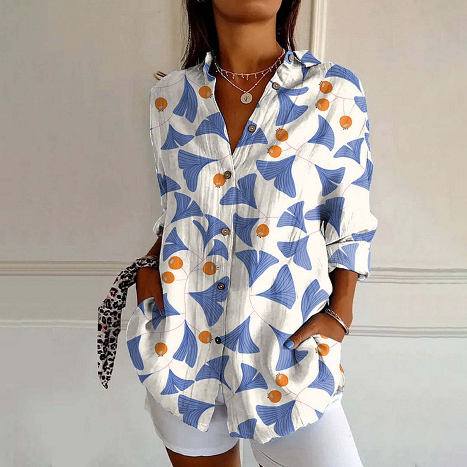 L’Arte Fiorita Shirt – Luxury Botanical Print