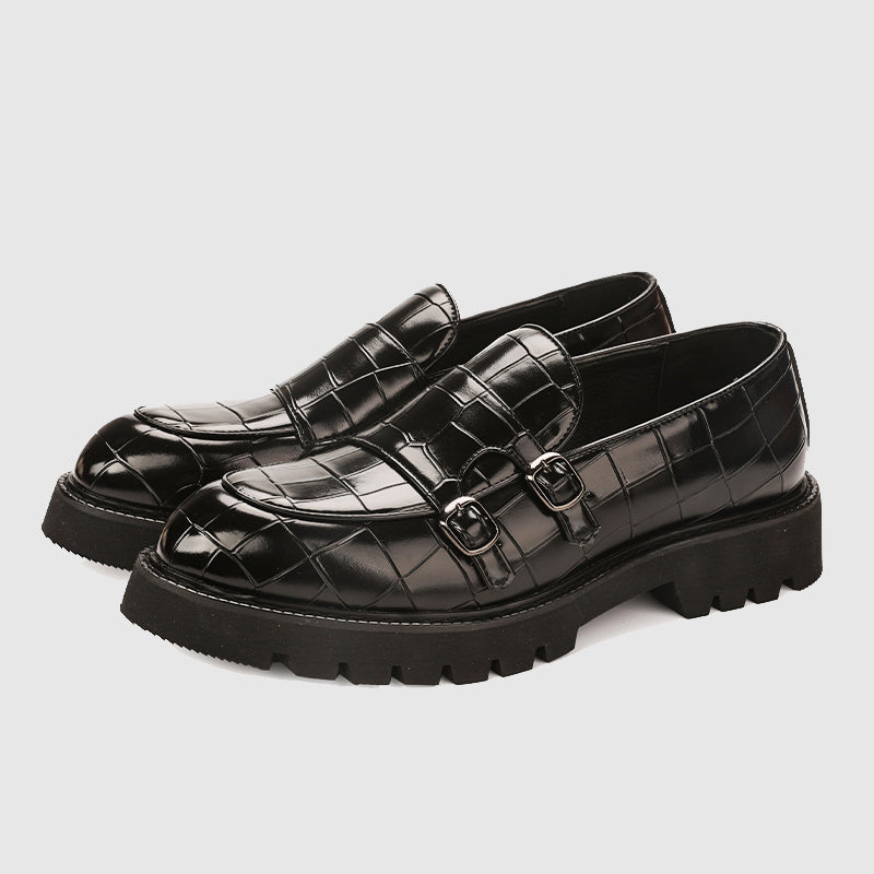 Italian Leather Loafers | Breathable Men's Slip-On Shoes
