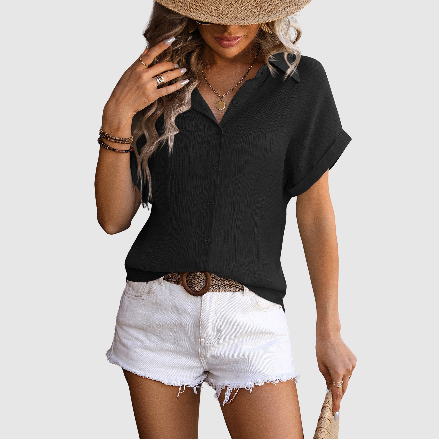 Pastel Shirt – Lightweight Breathable Blouse