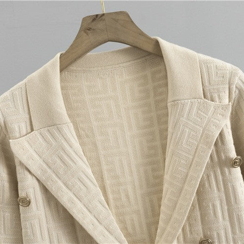 Le Nobiltà Milano Set | Elegant Blazer With Gold Buttons