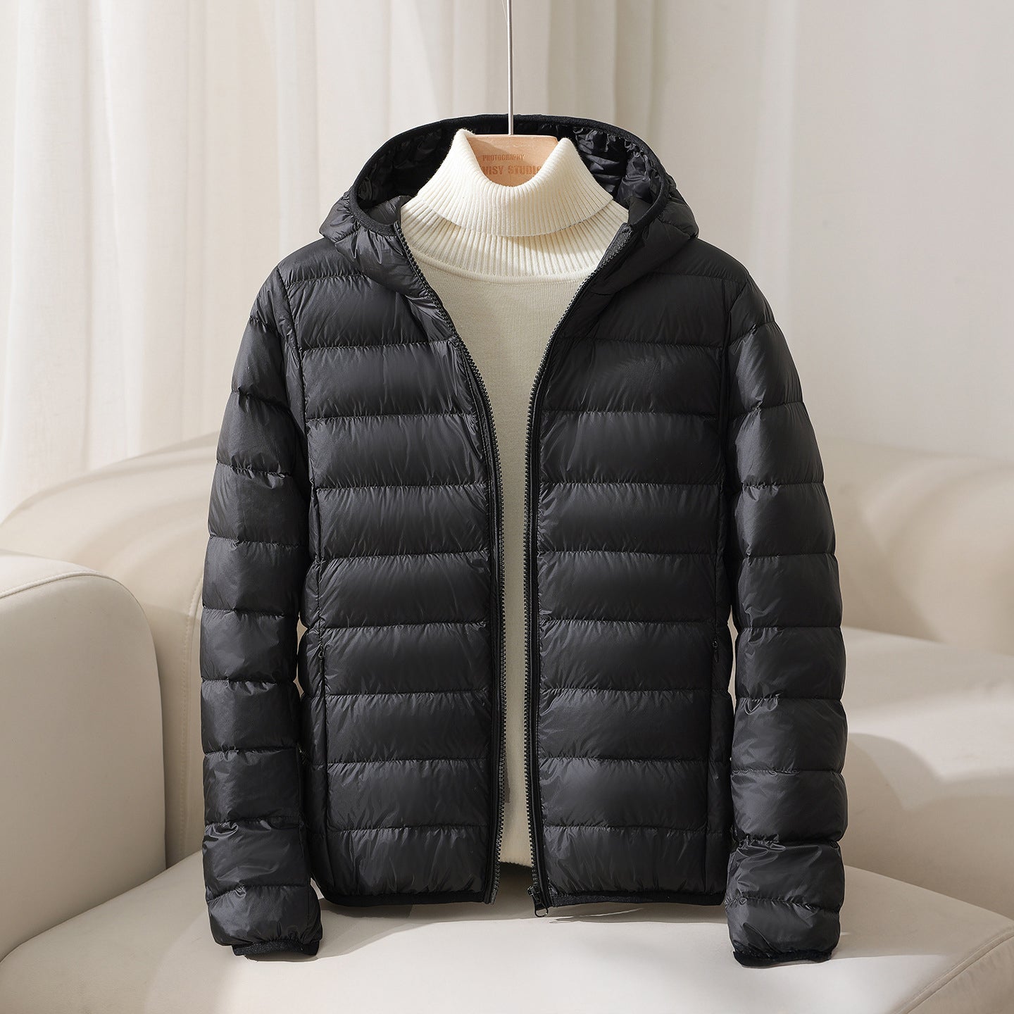 Quilted Down Jacket – Lightweight, Packable