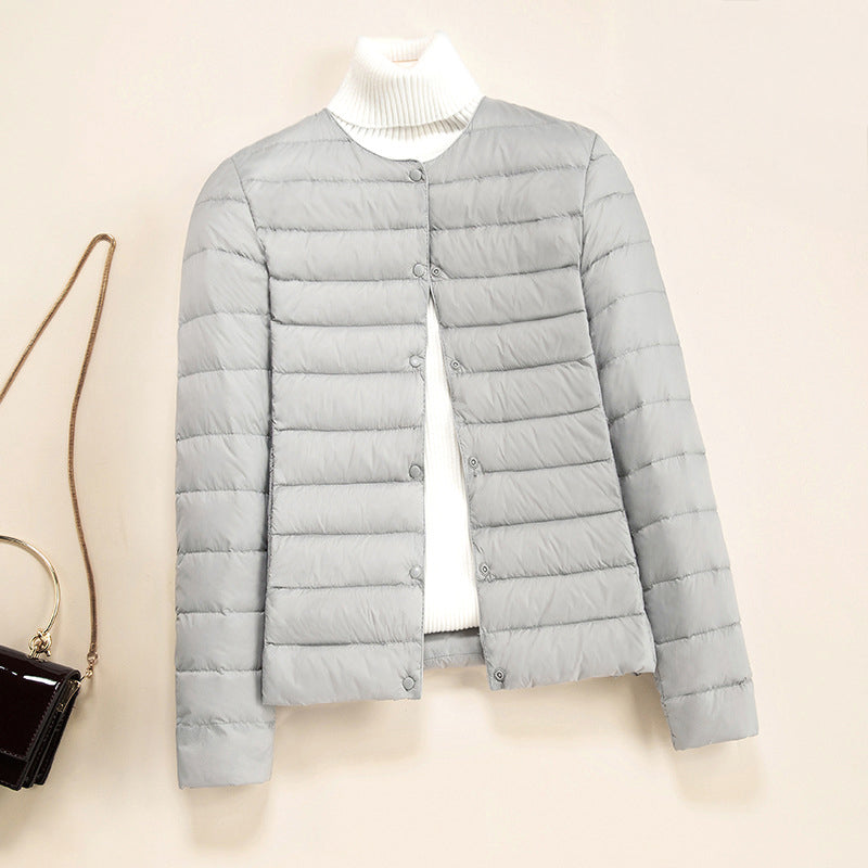 Lightweight Down Jacket | Elegant Quilted