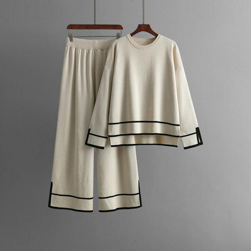 Luxe Knitwear Duo – Relaxed Silhouette Set