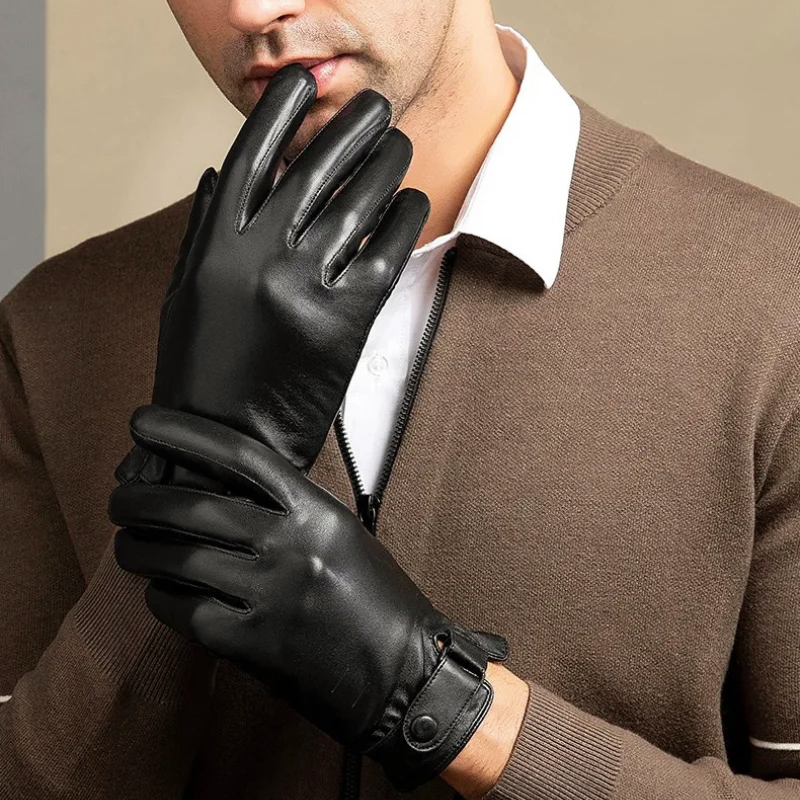 Men's Leather Gloves | Touchscreen Compatible