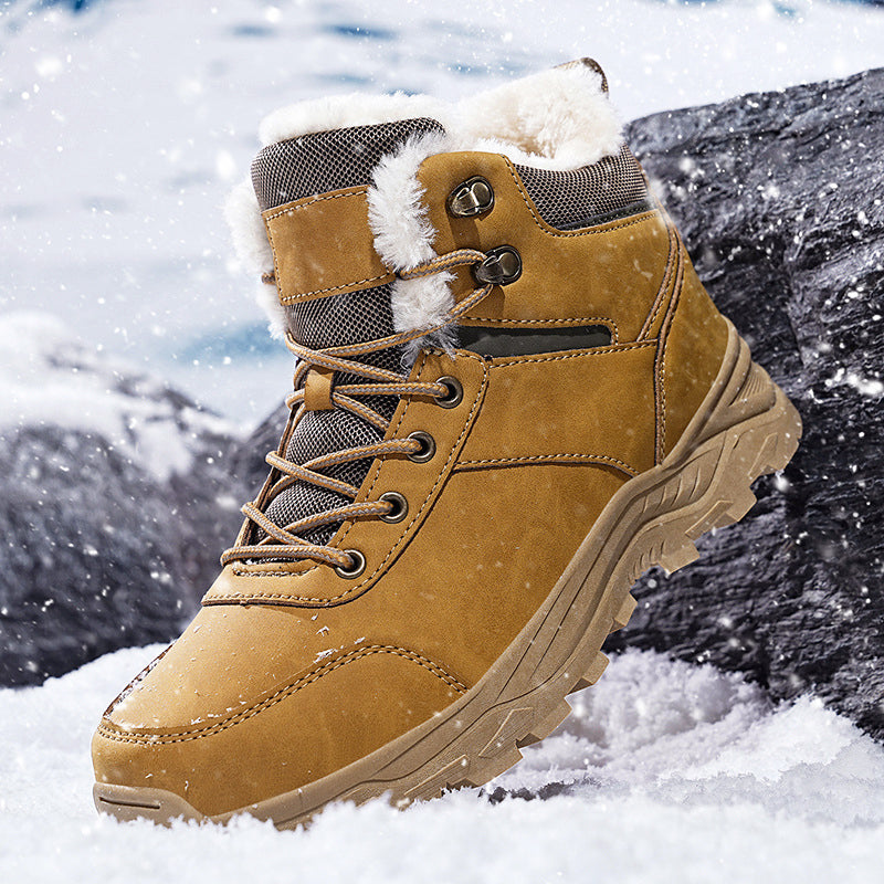Men's Trekking Boots | Italian Hiking Shoes with Plush Lining & Non-Slip Sole | Viretti Milano