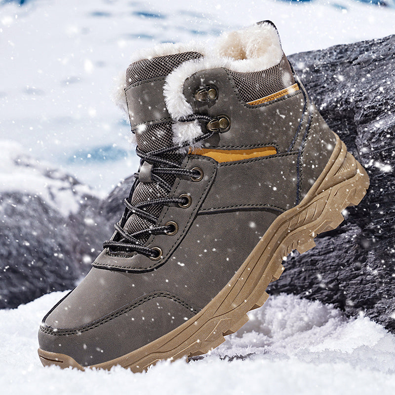 Men's Trekking Boots | Italian Hiking Shoes with Plush Lining & Non-Slip Sole | Viretti Milano