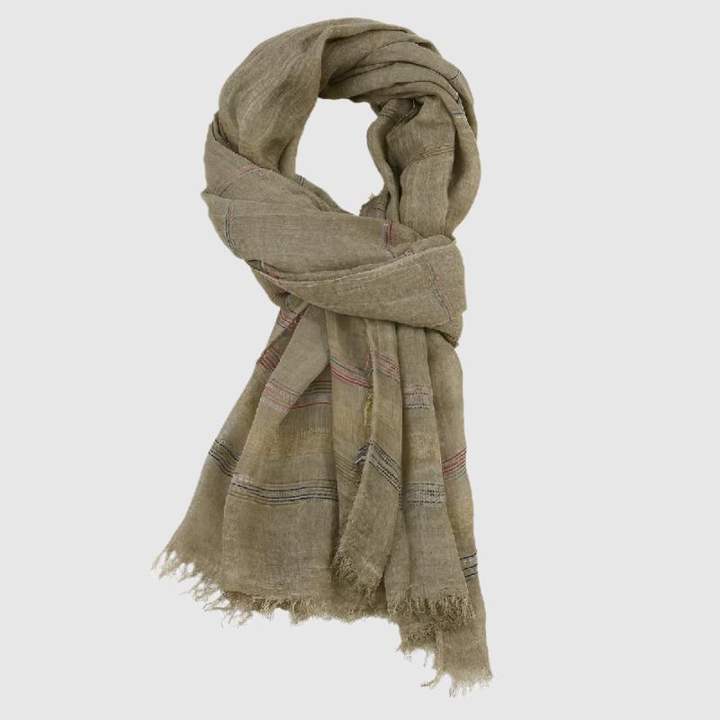 Woven Scarf – Soft Cotton Blend