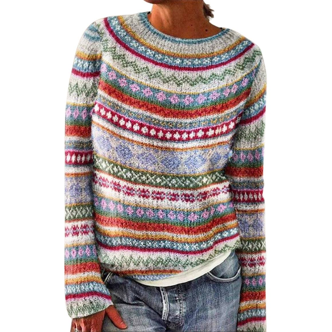 Cozy Autumn Sweater - Lightweight Knit Hoodie