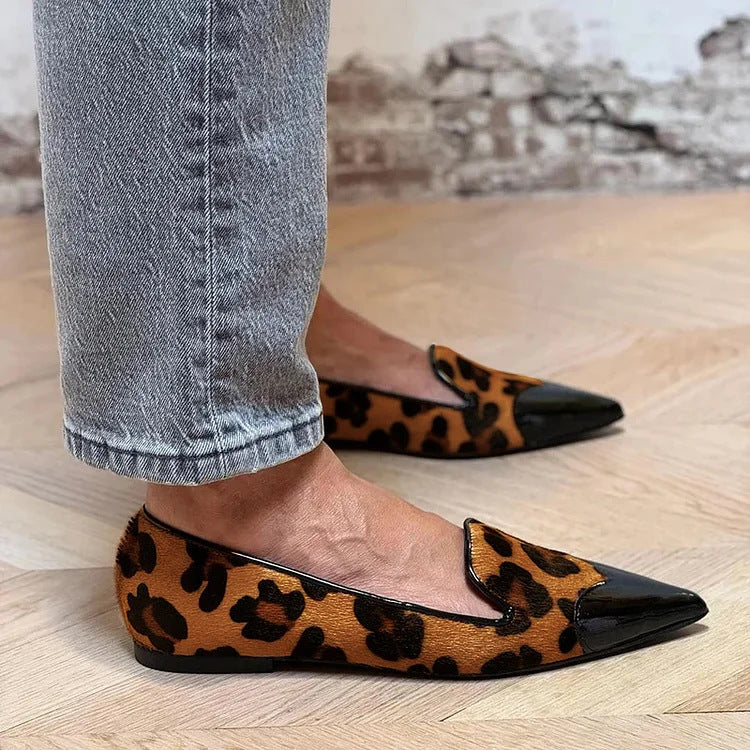 Animal Print Ballet Flats | Chic & Comfortable