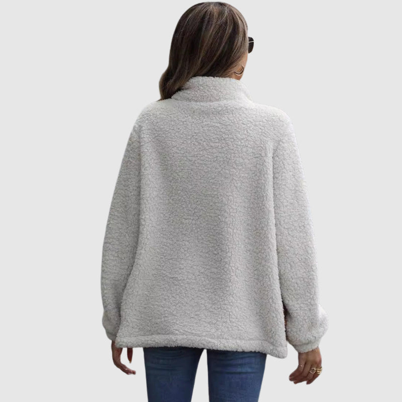 Women's Winter Jacket Patchwork Outerwear