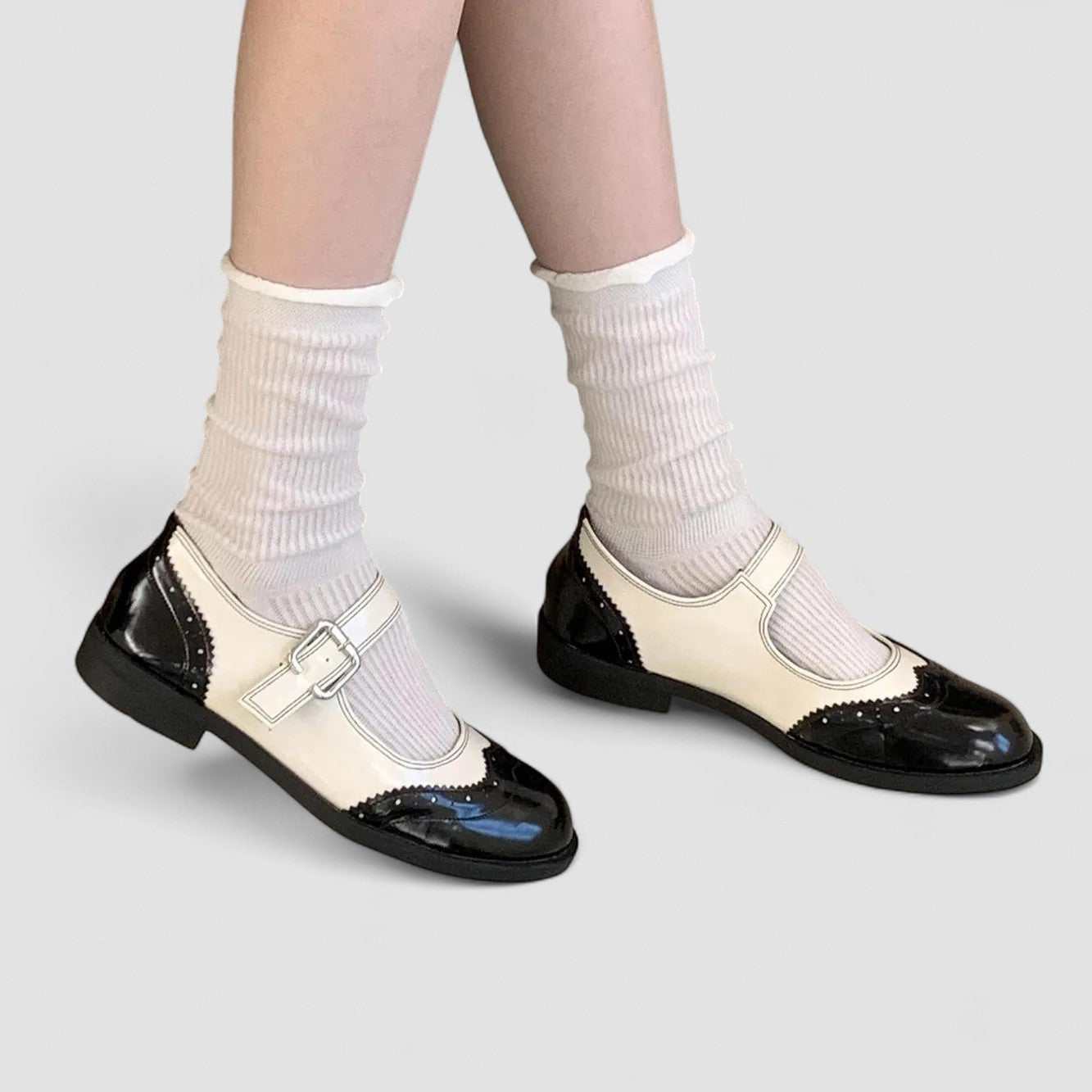 Mary Jane Shoes - Comfortable Leather