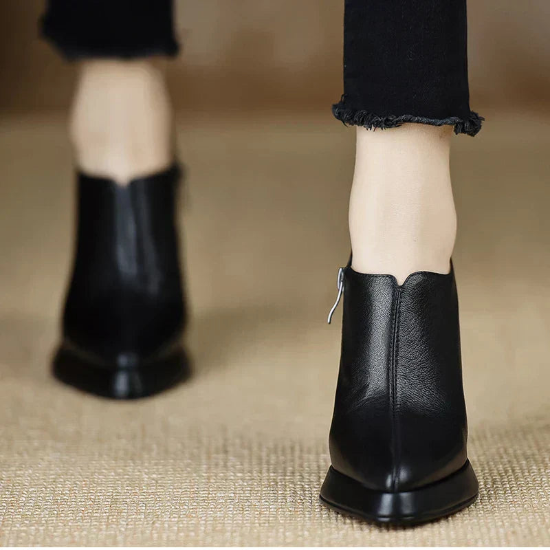 Carina Stylish Pumps – Premium Leather Heels