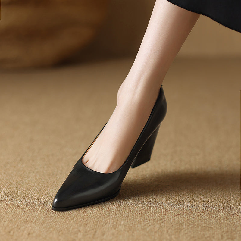Verona Elegant Pumps | Stable Heel Women’s Formal Shoes