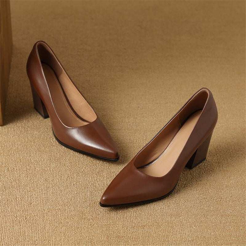 Verona Elegant Pumps | Stable Heel Women’s Formal Shoes