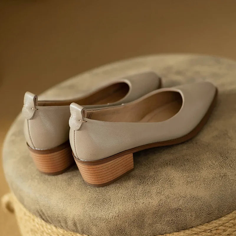 Classic Pumps | Breathable Leather Design