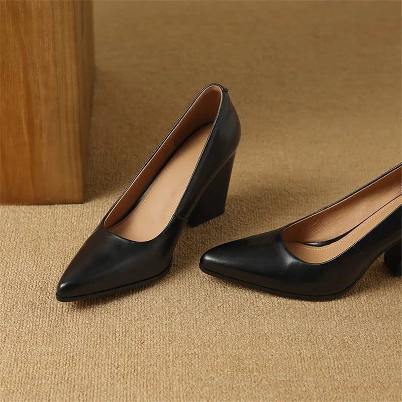 Verona Elegant Pumps | Stable Heel Women’s Formal Shoes