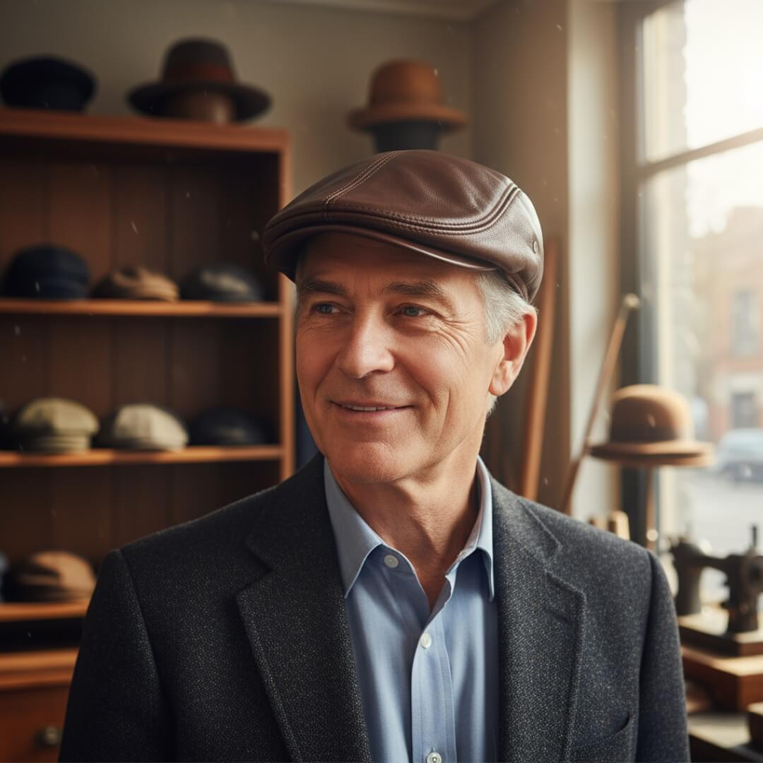 Leather Hat – Full Grain Cowhide