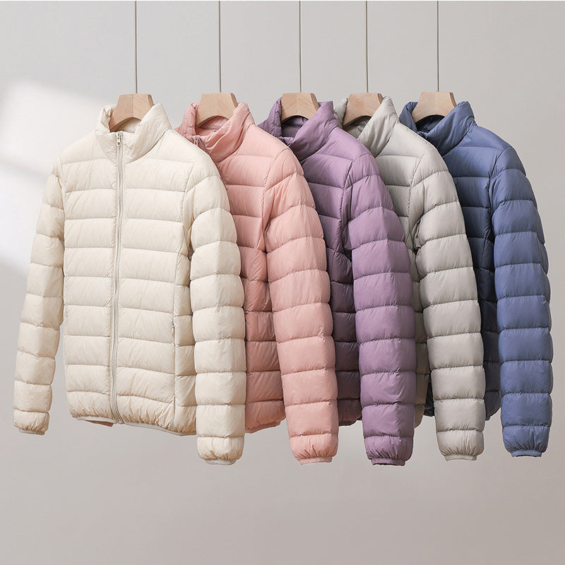 Down Jacket - Pastel Winter Coat