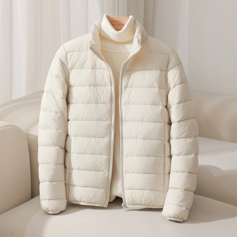 Down Jacket - Pastel Winter Coat