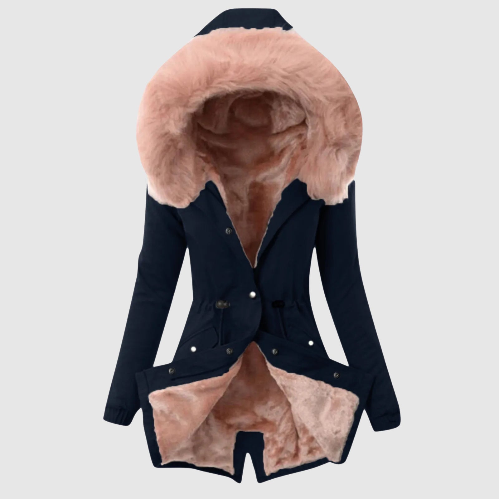 Cozy Chic Parka - Premium Fleece Blend