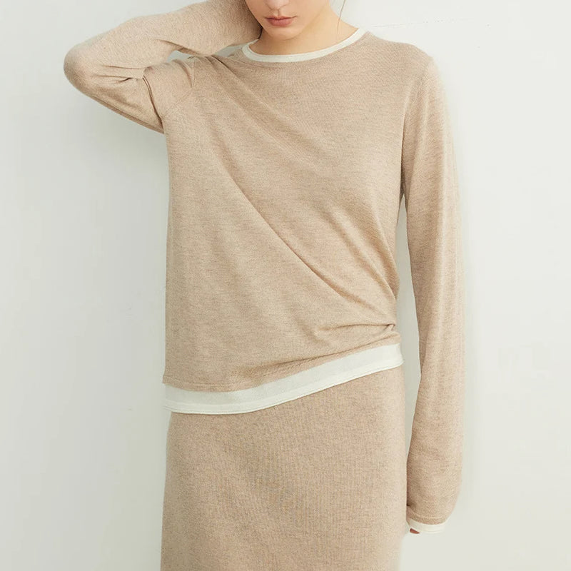 Elegant Wool Sweater | Cozy Knit Pullover