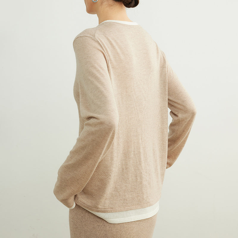 Elegant Wool Sweater | Cozy Knit Pullover