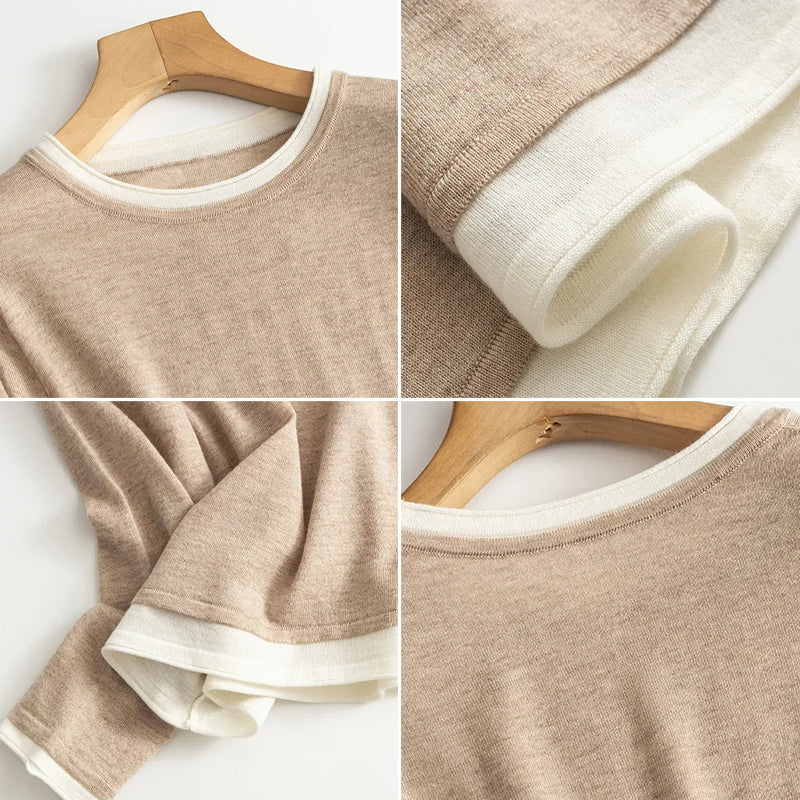 Elegant Wool Sweater | Cozy Knit Pullover
