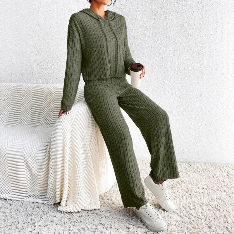 Ribbed Knit Set | Soft Loungewear